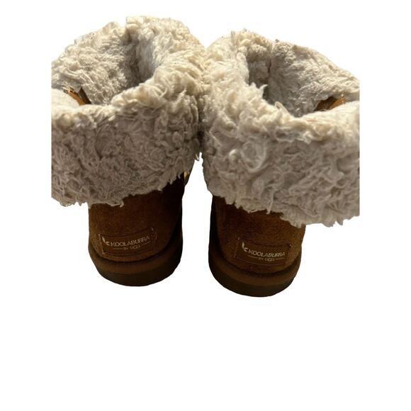 KOOLABURRA BY UGG SHORT CHESTNUT WOMAN’S BOOTS 1117813 SIZE 4 - Picture 5 of 12